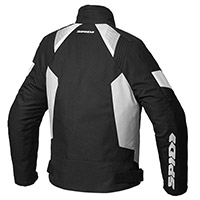 Spidi Flash Evo Jacket Black White - 2