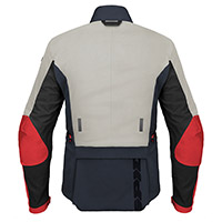 Blouson Spidi Frontier bleu rouge glacier - 2