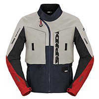 Spidi Frontier Jacket Blue Ice Red