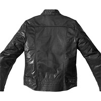 Spidi Garage Robust Leather Jacket Black - 2