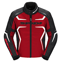 Spidi Race Evo H2out Jacket Black Red White