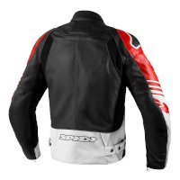 Spidi Track Warrior Leather Jacket Red