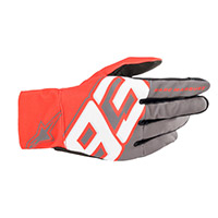 Alpinestars Aragon Handschuhe dunkel grau rot