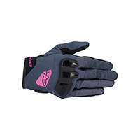 Alpinestars Chrome Damen Handschuhe asphalt lila