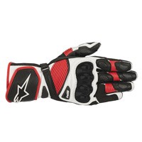 Alpinestars Sp-1 V2 Leather Gloves White Red