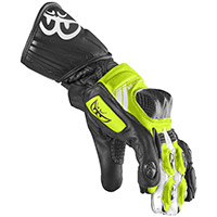 Berik Race Carbon 2.0 Handschuhe schwarz weiß fluo gelb - 2
