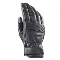 Clover Bullet Leather Gloves Black