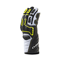 Clover Gts-3 Gloves White Yellow