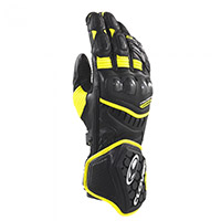 Clover Rs-9 Race Replica Gloves Black Yellow