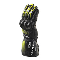 Clover St-03 Gloves Shaded Yellow Black