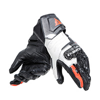 Dainese Carbon 4 Long Damen Handschuhe schwarz weiß