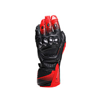 Guantes Dainese Fiero Metal lava rojo