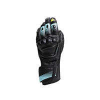 Dainese Fiero Metal Handschuhe schwarz weiss