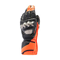 Guantes Dainese Full Metal 7 negros rojo fluo