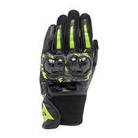 Dainese Mig 3 Gloves Anthracite Yellow Fluo