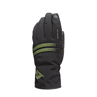 Guantes Dainese Plaza 3 D-Dry negro verde