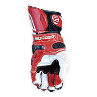 Five Rfx Race Gloves White Red - 2