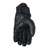 Five Kansas Leather Gloves Black