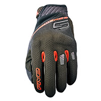 Five Rs3 Evo Airflow Gloves Black Red