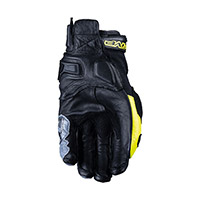Five Sf2 Gloves Grey Yellow Fluo