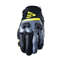 Five Sf2 Gloves Grey Yellow Fluo