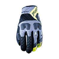 Five Tfx3 Airflow Gloves Grey Yellow Fluo