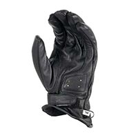 Helstons Condor Mi Saison Leather Gloves Black