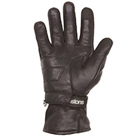 Helstons Curtis Hiver Britwax Gloves Black - 2