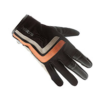 Helstons Jeff Ete Gloves Black Orange Beige