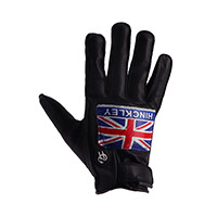 Helstons Logo Ete Hinckley Gloves Black