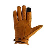 Helstons Phantom Ete Leather Gloves Gold