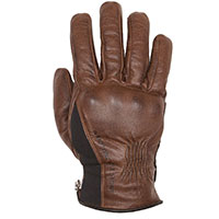 Helstons Pure Hiver Leather Gloves Camel Black