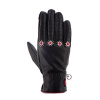 Helstons Shine Ete Lady Leather Gloves Black