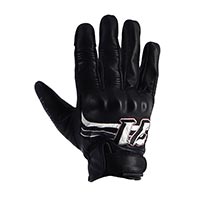 Helstons Stand Ete Leather Gloves Black