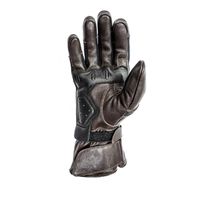 Helstons Titanium Leather Gloves Brown