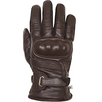 Helstons Vertigo Hiver Leather Gloves Brown