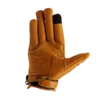 Helstons Wave Homme Air Ete Leather Gloves Gold