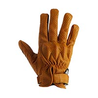 Helstons Wave Homme Air Ete Leather Gloves Gold