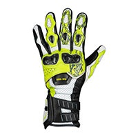 IXS スポーツ RS-200 3.0 手袋 ホワイト イエロー ブラック