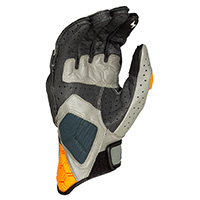 Klim Badlands Aero Pro Short Gloves Petrol Strike Orange - 2