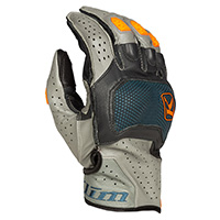 Klim Badlands Aero Pro Short Gloves Monument Grey