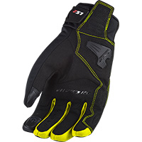 Ls2 Jet 2 Gloves Black Hv Yellow