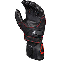 Macna Apex Gloves Black Red Neon