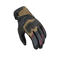 Macna Haros 2.0 Gloves Taupe Red