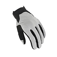 Macna Obtain Leather Gloves Black White