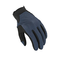 Macna Obtain Leather Gloves Black Red