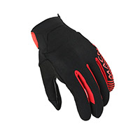 Macna Obtain Leather Gloves Grey Black