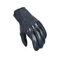 Macna Rigid Leather Gloves Blue