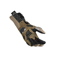 Macna Tanamax Gloves Taupe Black Red - 2