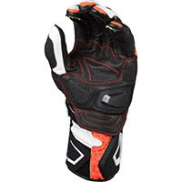 Macna Track R Gloves Orange Black White